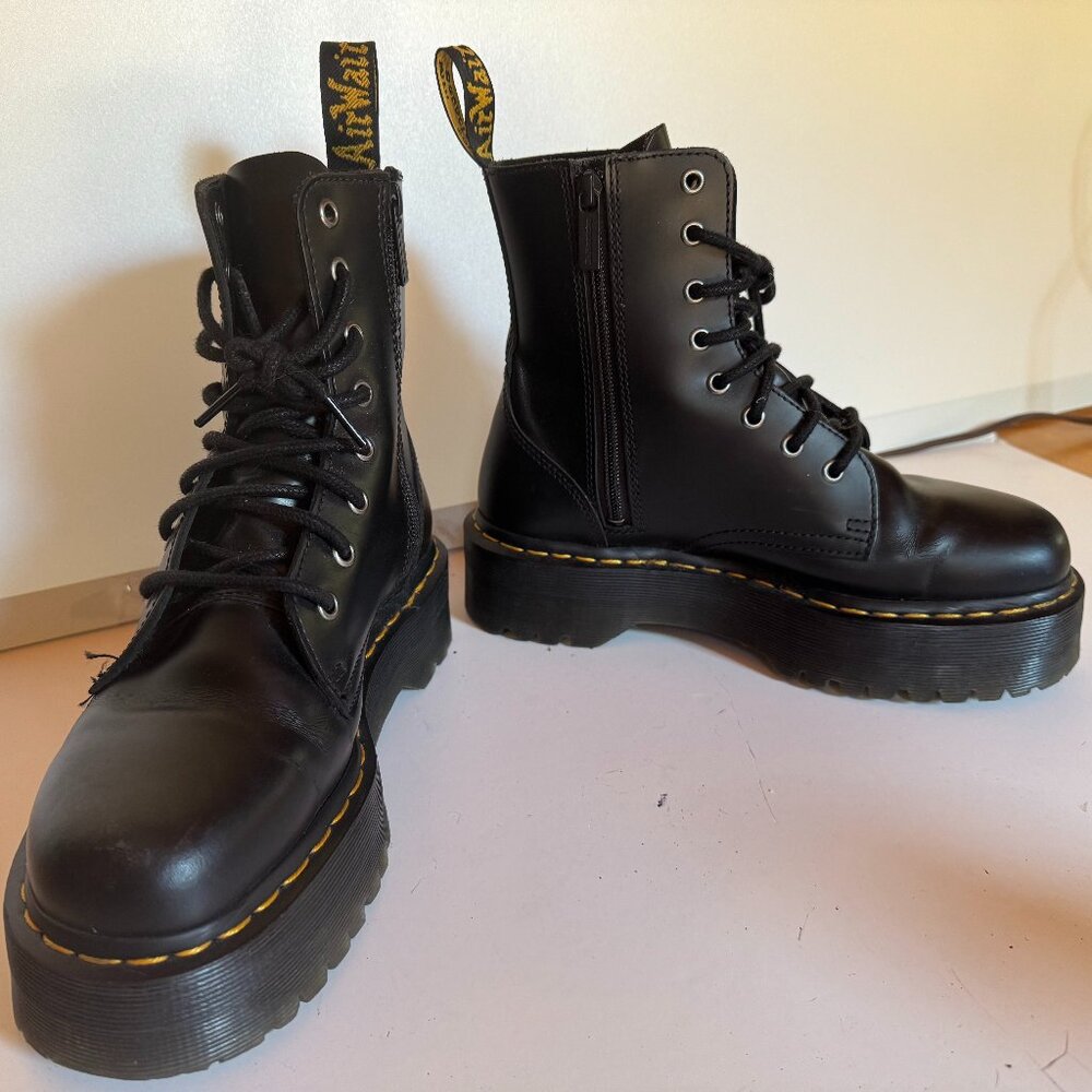 Dr Marten Jadon Platform Boots; Size 9 women / 8 men / EU 41